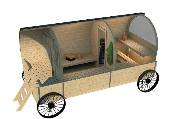 WESTERN WAGON SAUNA